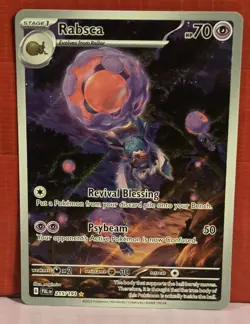 Pokemon Rabsca 215/193 IR Paldea Evolved Scarlet & Violet Illustration Rare NM - Image 1