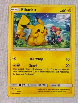 Pikachu SM86 Promo SM Black Star Promos Pokemon Near Mint - Image 1