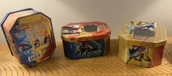 Vintage Pokemon Tins Lot Suicune Entei Raikou HeartGold SoulSilver (Empty) - Image 3