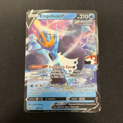 Pokemon TCG Empoleon V Prize Pack Series Promo Play! Stamped 🔥 - Image 1