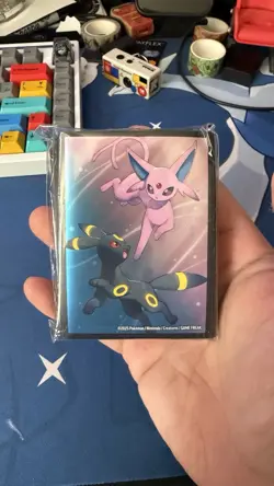 Umbreon and Espeon Deck Sleeves (65) - Pokemon - Prismatic Figure Collection - Image 1