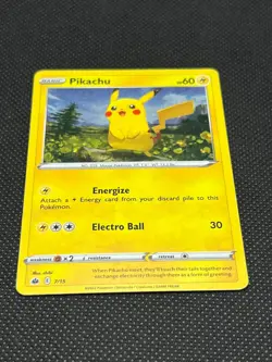 Pokemon TCG Pikachu 7/15 McDonald’s 2022 Holo Promo - Image 2