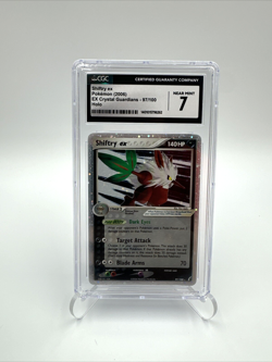 2006 Pokemon Ex Crystal Guardians Shiftry ex Holo 97/100 CGC 7 Near Mint - Image 1