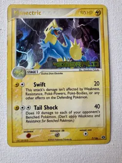 2005 Manetric Ex Emerald (Stamped) 7/106 Vintage Pokemon - Image 1