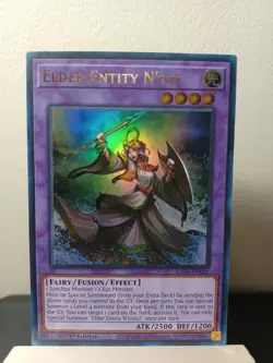 YuGiOh! - Elder Entity N'tss - 1st Edition Ultra Rare RA01-EN026 NM - Image 1