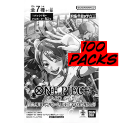 Let's Get Started Campaign One Piece Promo Card Pack 2025 Japanese x100 Sealed - Image 1