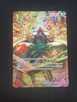 One Piece TCG BUGGY OP03-008 UC SP - ENG ENGLISH - Image 1