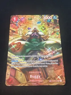 One Piece TCG BUGGY OP03-008 UC SP - ENG ENGLISH - Image 2