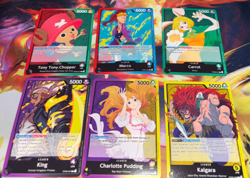 One Piece Two Legends (OP08) Leader 6 Card Lot - Image 1