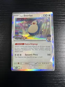 SEALED Hop's Snorlax SVP184 Journey Together Prerelease Pokemon TCG 40-Card Deck - Image 1