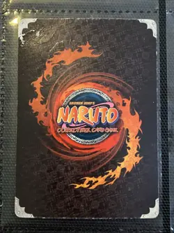 Naruto Card TCG CCG The Gift Of Perseverance 110 Holographic Rare Played - Image 2