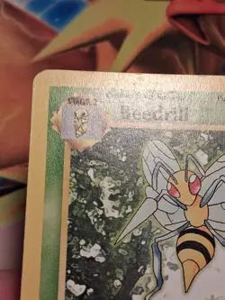 Beedrill 17/102 Base Set Non Holo Rare Pokemon Card Heavily Played - Image 3