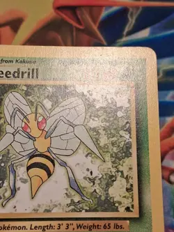 Beedrill 17/102 Base Set Non Holo Rare Pokemon Card Heavily Played - Image 5