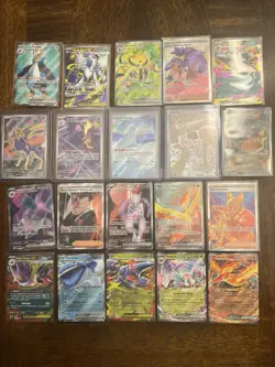 Pokemon - 50 CARD LOT - All IRs, Full Art, EX - Image 1