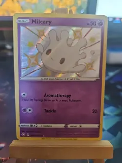 Milcery Shining Fates Holo Rare Pokemon TCG Card SV057/SV122 NM Condition - Image 1