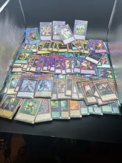 125 LOT Vintage Yugioh Card Collection 1996 First Edition - Image 1