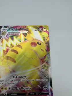 Pokemon Pikachu VMAX SWSH286 Sword & Shield Promo Holo Card English - Image 3