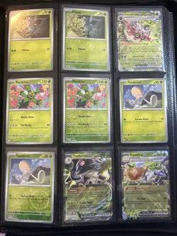 Pokemon COMPLETE Paldean Fates Base Set Includes 175 Total Cards Reverse EX - Image 1
