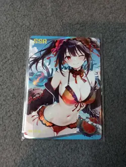 Kurumi Tokisaki date a live SSR-12 FEMME FATALE Goddess Story Waifu Anime Card - Image 1