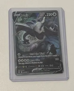 Pokemon Lugia V SWSH12 Silver Tempest Holo Alternate Full Art Trading Card - Image 1