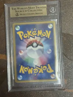 ESPEON HOLO BGS 9.5 TOWN ON NO MAP Pokemon Card 1ST.ED 046/092 (Aquapolis Jap) - Image 2