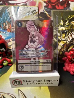 Digimon Card Game Homeros BT24-102 Time Stranger SEC Foil NM - Image 1