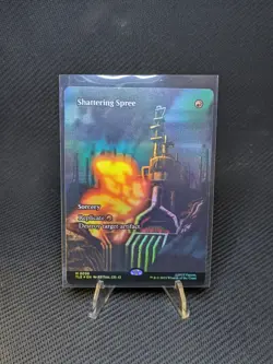 1x - Shattering Spree - FOIL BORDERLESS #36 - Avatar: Eternal - NM MTG - Image 1