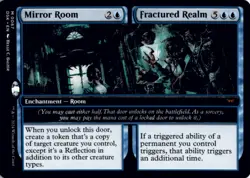 MTG Mirror Room // Fractured Realm Normal NM Duskmourn: House of Horror Magic 67 - Image 1