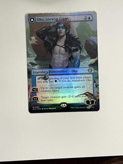 Oko, Lorwyn Liege (Borderless) Lorwyn Eclipsed Foil - Blue Planeswalker - NM - Image 1