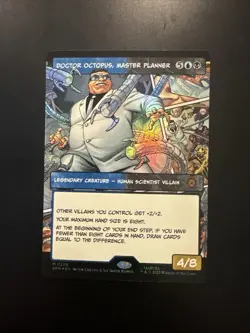 Marvel Magic MTG - Doctor Octopus, Master Planner (Borderless) Foil - Spider-Man - Image 1