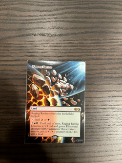 Raging Ravine (Extended Altered Art, Acrylic Paint) - Image 1