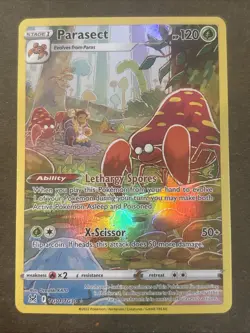 Parasect TG01/TG30 Swsh11: Lost Origin Trainer Gallery Holo Pokemon TCG LP - Image 1