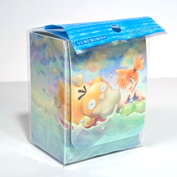 Misty & Psyduck Deck Box Japanese Pokemon Center Exclusive Sealed New - Image 1