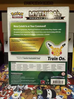 Pokemon 20th Anniversary Mythical Pokemon Collection - Celebi Pin Box - Image 2