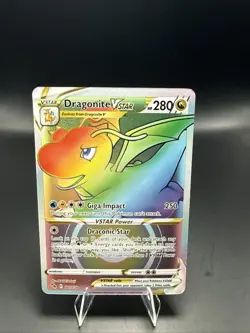Pokemon TCG Dragonite VSTAR 081/078 Pokemon GO Secret Rare Holo - Image 2