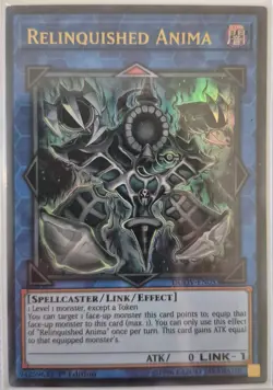 YuGiOh Relinquished Anima Ultra Rare 1st Edition DUOV-EN053 - Image 1