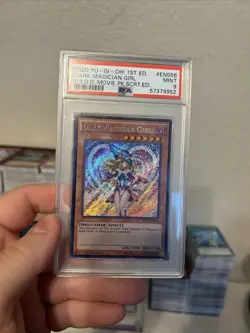 Dark Magician Girl - MVP1-ENS56 - PSA 9 - 1st Promo - Movie Pack - Yu-Gi-Oh - 72 - Image 1