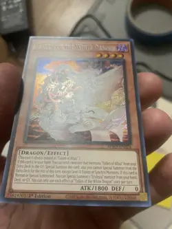 YuGiOh Fallen of the White Dragon Secret Rare Effect 1st Edition BPRO-EN024 - Image 3