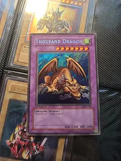 Thousand Dragon MRD-143 Metal Raiders 1st Edition Secret Rare - Image 1