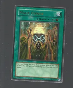 Yu-Gi-Oh! Mage Power Ultra Rare Unlimited LON-050 LP - Image 1