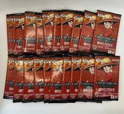 Lot of (20) One Piece English OP-13 Carrying on His Will Booster Packs - SEALED - Image 1