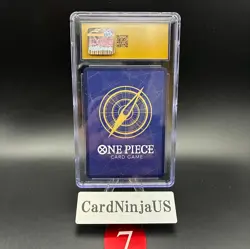 CGC PRISTINE 10 MONKEY D. LUFFY #P-075 SAIKYO JUMP PROMO 2024 ONE PIECE JPN 93 - Image 2