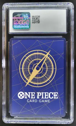 2025 ONE PIECE CCG MORE PIZZA!! ALTERNATE ART OP07-037 CGC 9 A PT - Image 2