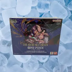 One Piece TCG OP-14 The Azure Sea's Seven Booster Box (New & Sealed) - Image 1