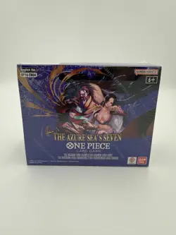 One Piece TCG OP-14 The Azure Sea's Seven Booster Box (New & Sealed) - Image 2