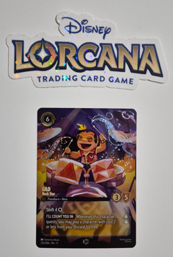 Disney Lorcana Winterspell Lilo Rock Star Enchanted Rare Pack Fresh - Image 1