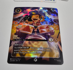 Disney Lorcana Winterspell Lilo Rock Star Enchanted Rare Pack Fresh - Image 2