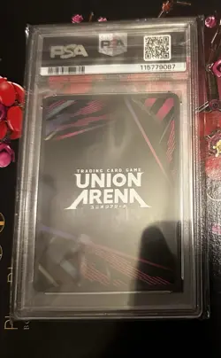 Union Arena SAO Kirito 3 Star Signature SAO-1-041 Sword Art Online PSA 10 - Image 2