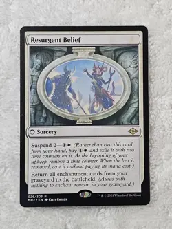 MTG Resurgent Belief #26 Modern Horizons 2 Magic the Gathering Card Rare NM - Image 2