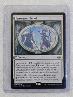 MTG Resurgent Belief #26 Modern Horizons 2 Magic the Gathering Card Rare NM - Image 4